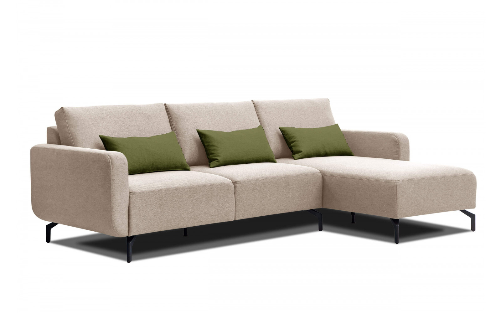 Ecksofa rechts 3-Sitzer DANNY