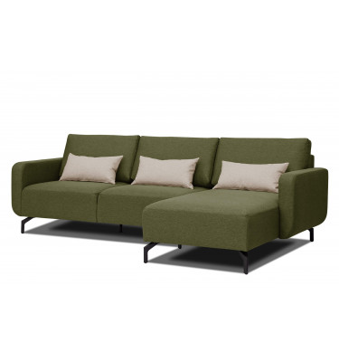 Ecksofa rechts 3-Sitzer DANNY