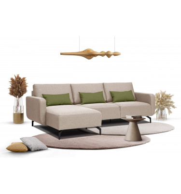 Ecksofa 3-Sitzer links Danny kaufen | Stilvolles Ecksofa | Wozimo