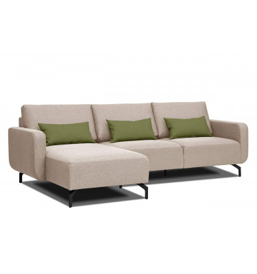 Ecksofa 3-Sitzer links Danny kaufen | Stilvolles Ecksofa | Wozimo