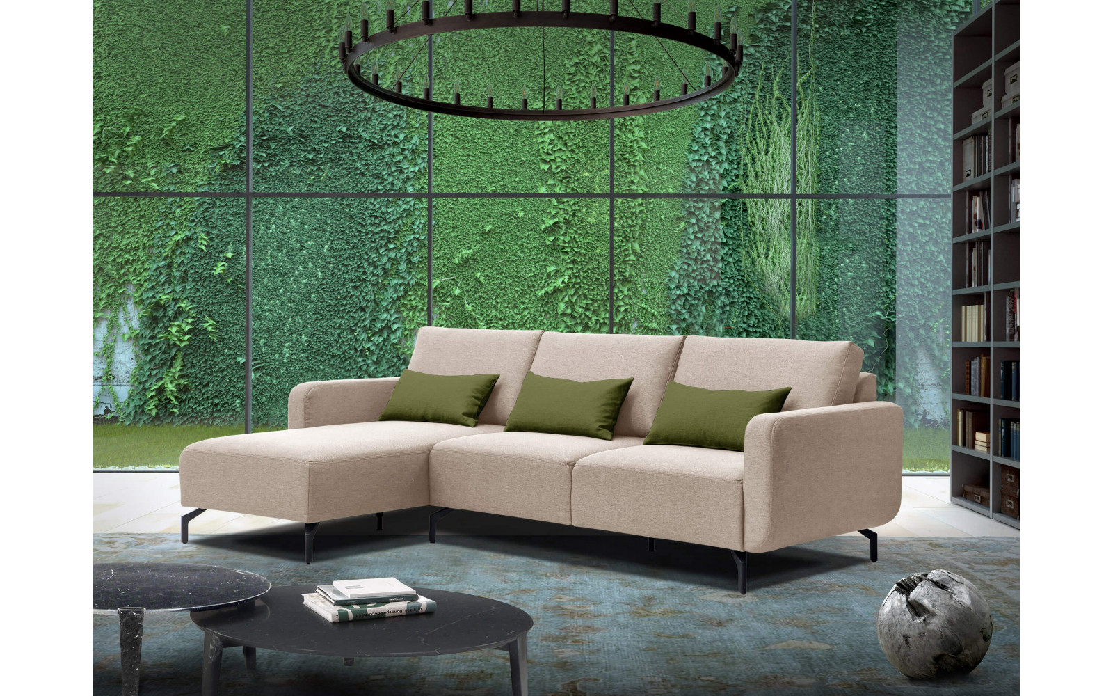 Ecksofa 3-Sitzer links Danny kaufen | Stilvolles Ecksofa | Wozimo