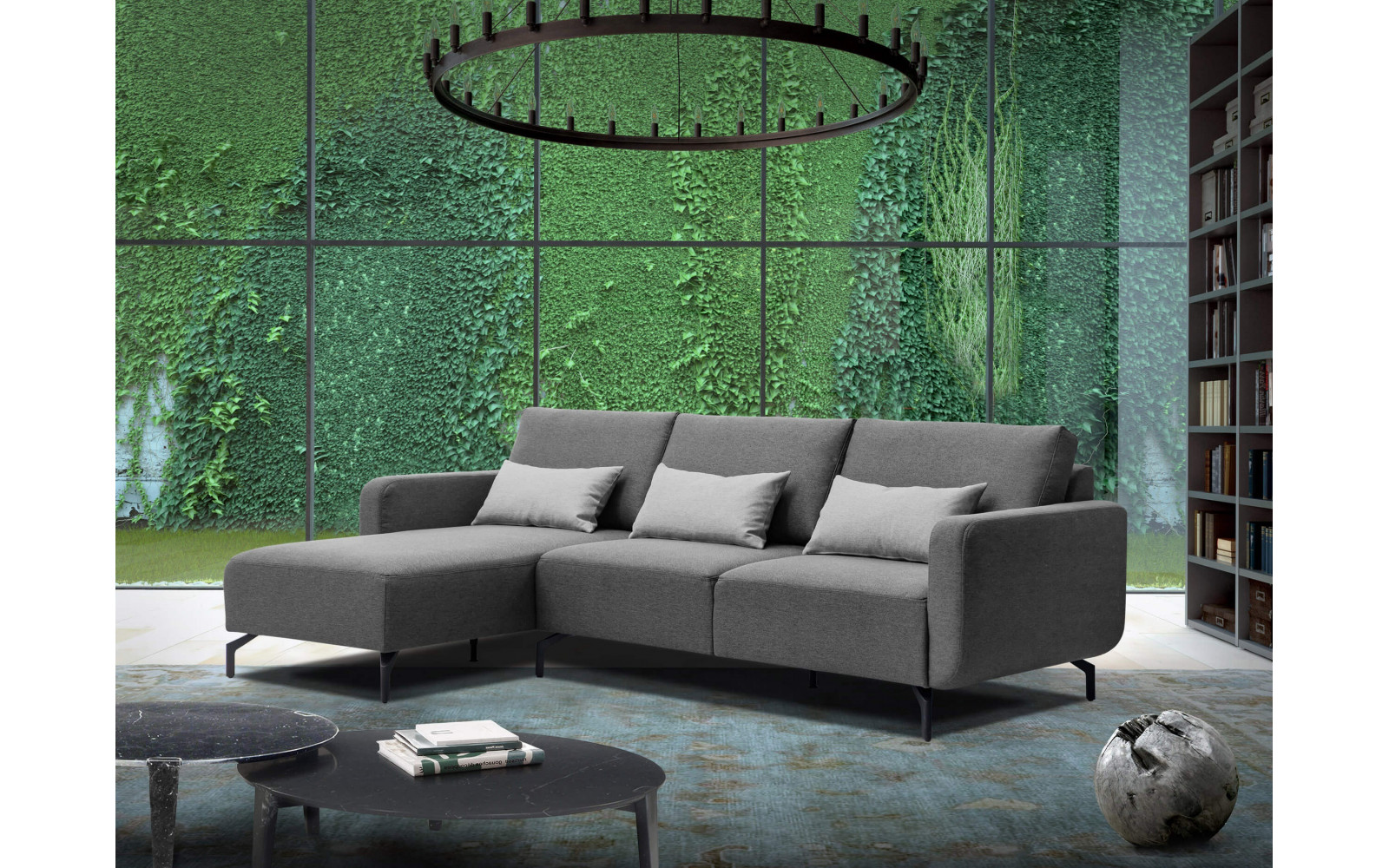 Ecksofa 3-Sitzer links Danny kaufen | Stilvolles Ecksofa | Wozimo