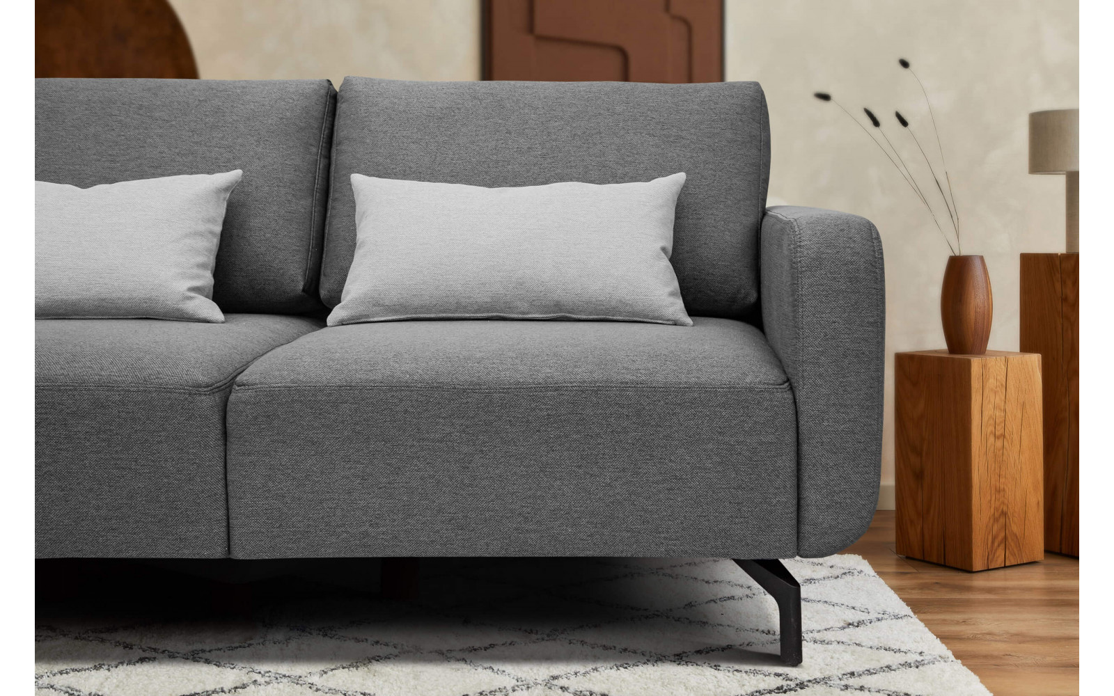 Ecksofa 3-Sitzer links Danny kaufen | Stilvolles Ecksofa | Wozimo