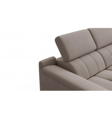 2-Sitzer Relaxsofa mit zwei Relaxfunktionen FIERO Taupe (Arano 06)