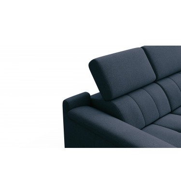 2-Sitzer Relaxsofa mit zwei Relaxfunktionen FIERO FARBE Marineblau (Arano 12)