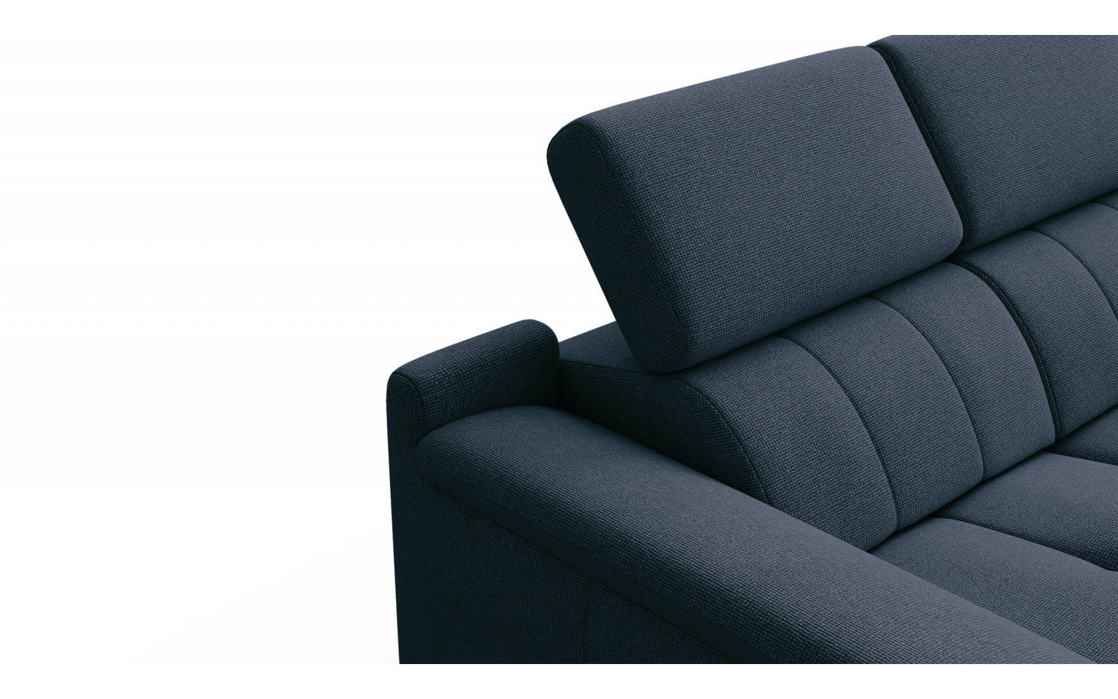 2-Sitzer Relaxsofa mit zwei Relaxfunktionen FIERO FARBE Marineblau (Arano 12)