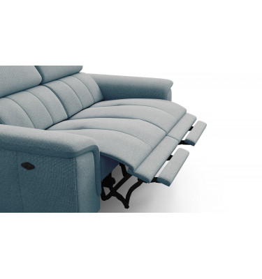 2-Sitzer Relaxsofa mit zwei Relaxfunktionen FIERO FARBE Mintgrün (Arano 14)