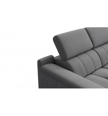 2-Sitzer Relaxsofa mit zwei Relaxfunktionen FIERO FARBE Grau (Arano 19)