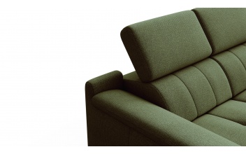 2-Sitzer Relaxsofa mit zwei Relaxfunktionen FIERO FARBE Olivgrün (Arano 24)