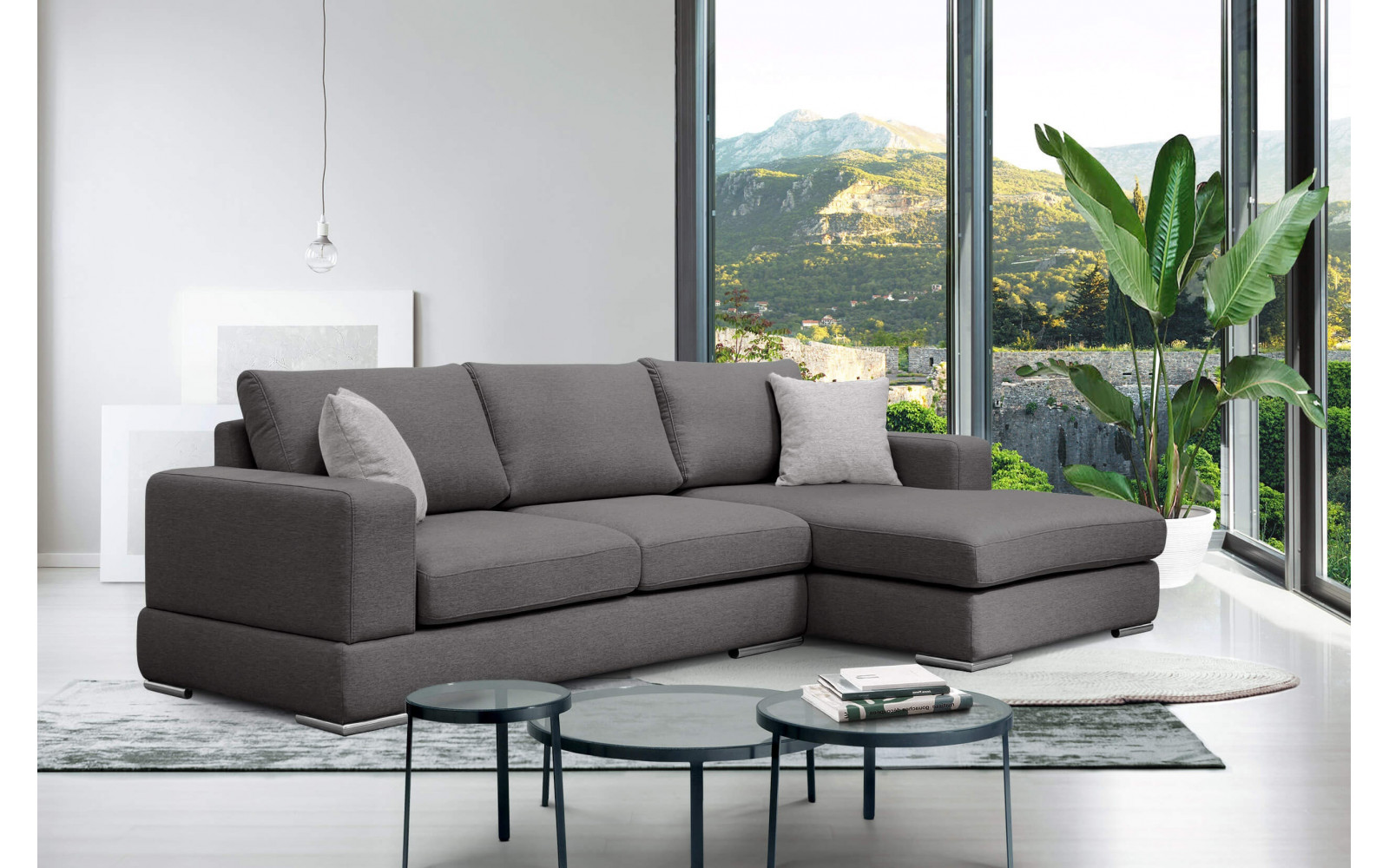 Ecksofa 4-Sitzer rechts Otto kaufen | Stilvolles Ecksofa | Wozimo