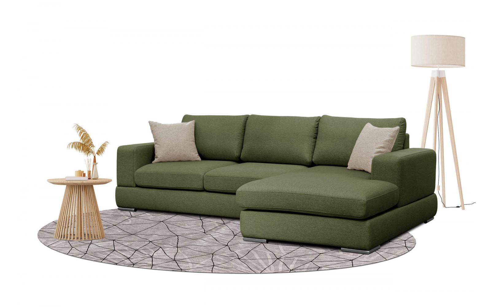 Ecksofa 4-Sitzer rechts Otto kaufen | Stilvolles Ecksofa | Wozimo