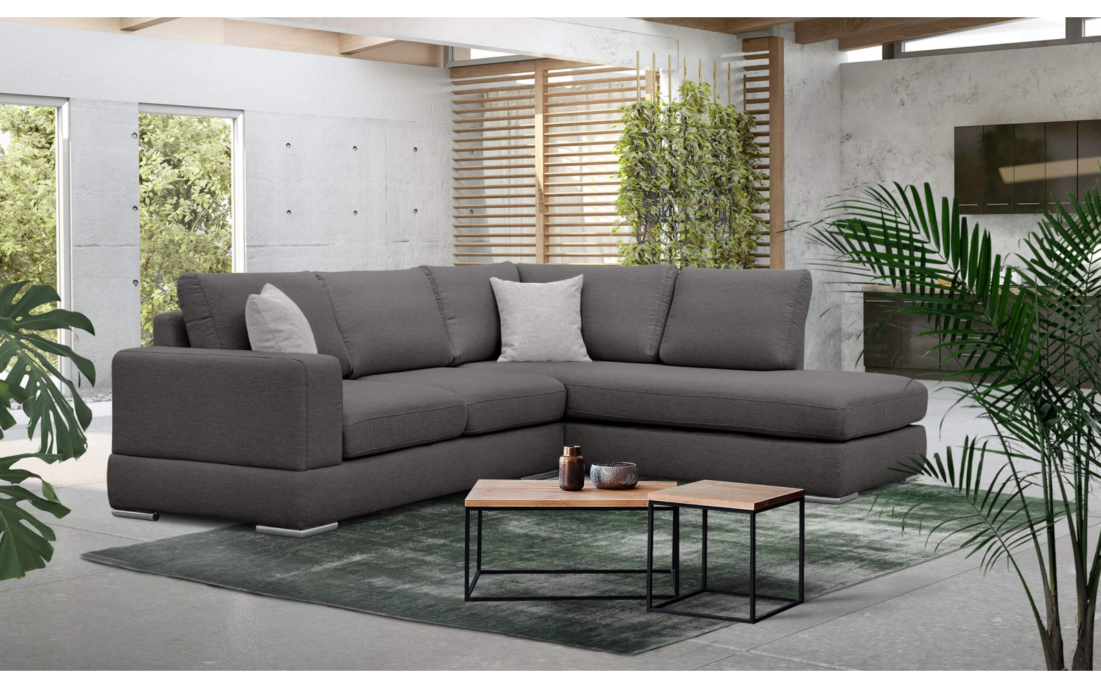 Ecksofa 5-Sitzer rechts Otto | Modernes Ecksofa kaufen | Wozimo