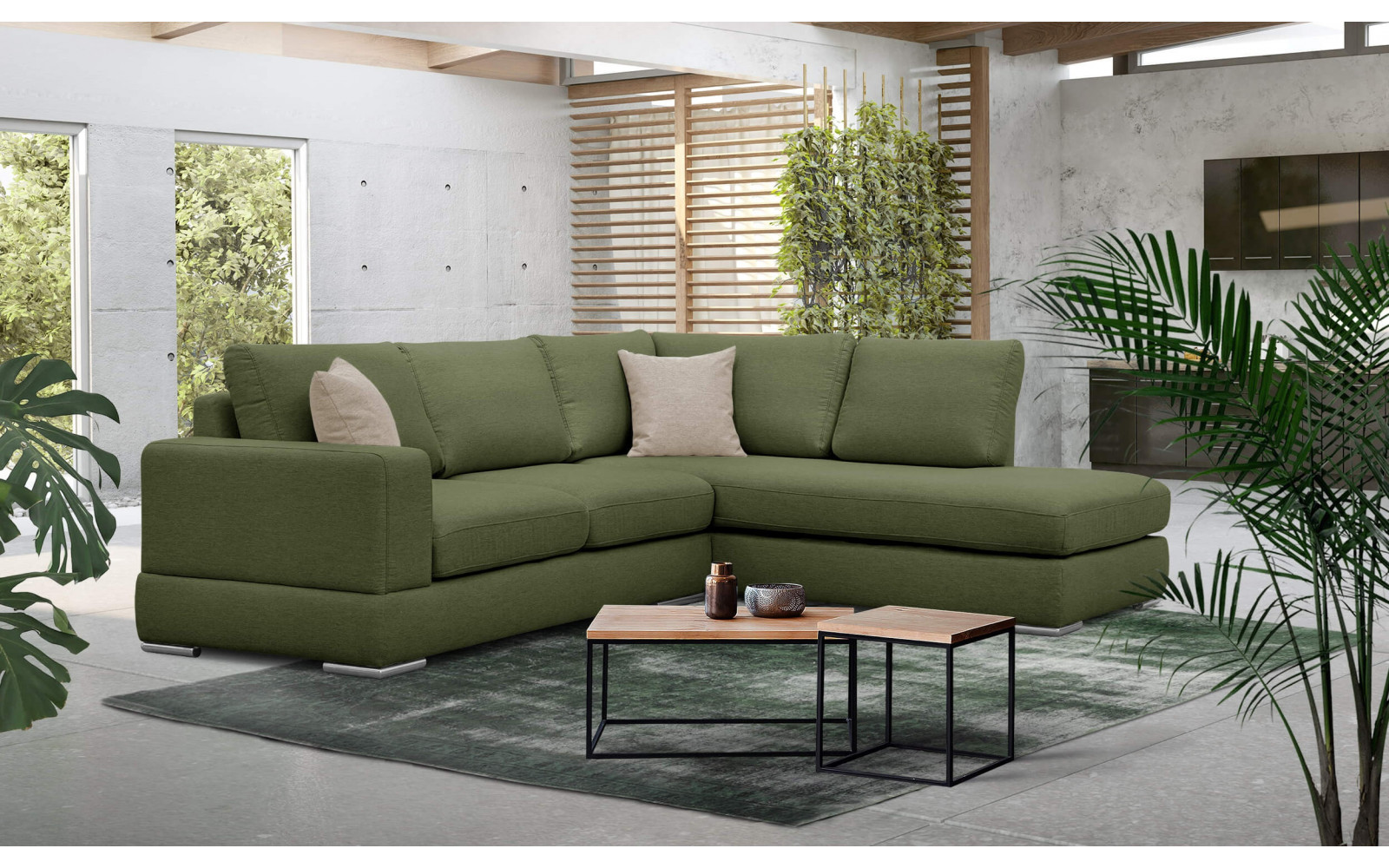 Ecksofa 5-Sitzer rechts Otto | Modernes Ecksofa kaufen | Wozimo