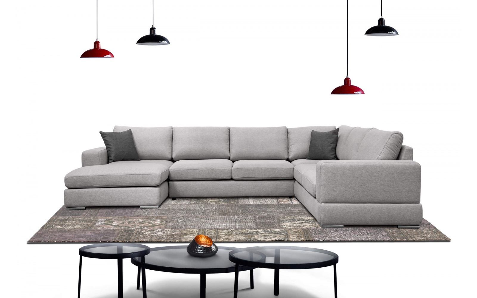 Wohnlandschaft U-Form links 7-Sitzer OTTO