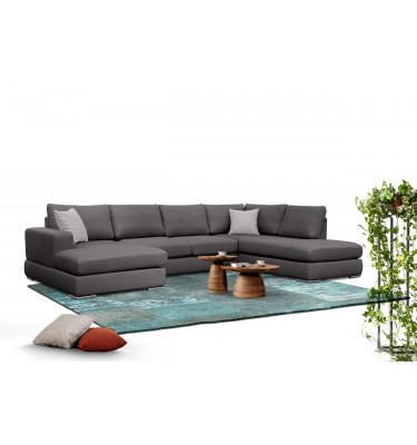 Wohnlandschaft U-Form rechts 6-Sitzer OTTO