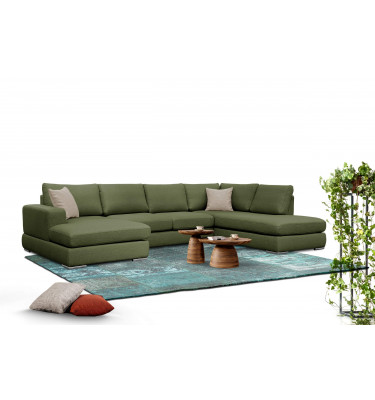 Wohnlandschaft U-Form rechts 6-Sitzer OTTO