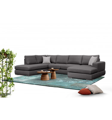 Wohnlandschaft U-Form links 6-Sitzer Otto | Großes Ecksofa kaufen | Wozimo