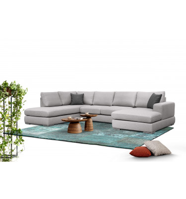 Wohnlandschaft U-Form links 6-Sitzer Otto | Großes Ecksofa kaufen | Wozimo