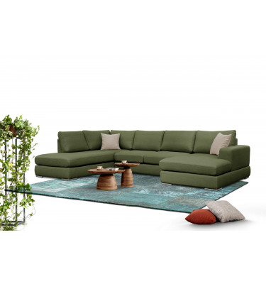 Wohnlandschaft U-Form links 6-Sitzer Otto | Großes Ecksofa kaufen | Wozimo