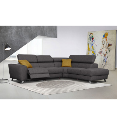 Ecksofa 5-Sitzer rechts Stegen | Mit Relaxfunktion kaufen | Wozimo