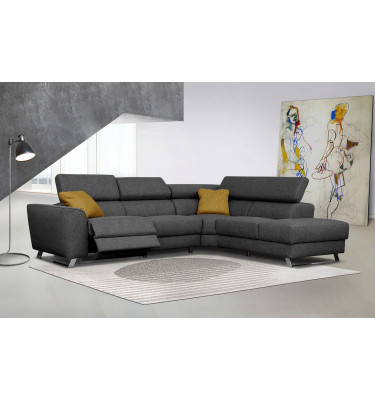 Ecksofa 5-Sitzer rechts Stegen | Mit Relaxfunktion kaufen | Wozimo