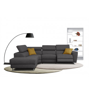 Ecksofa 5-Sitzer links Stegen | Mit Relaxfunktion kaufen | Wozimo