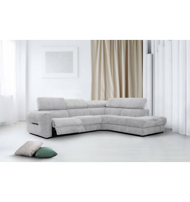 Ecksofa rechts mit Relaxfunktion 5-Sitzer CALVERA