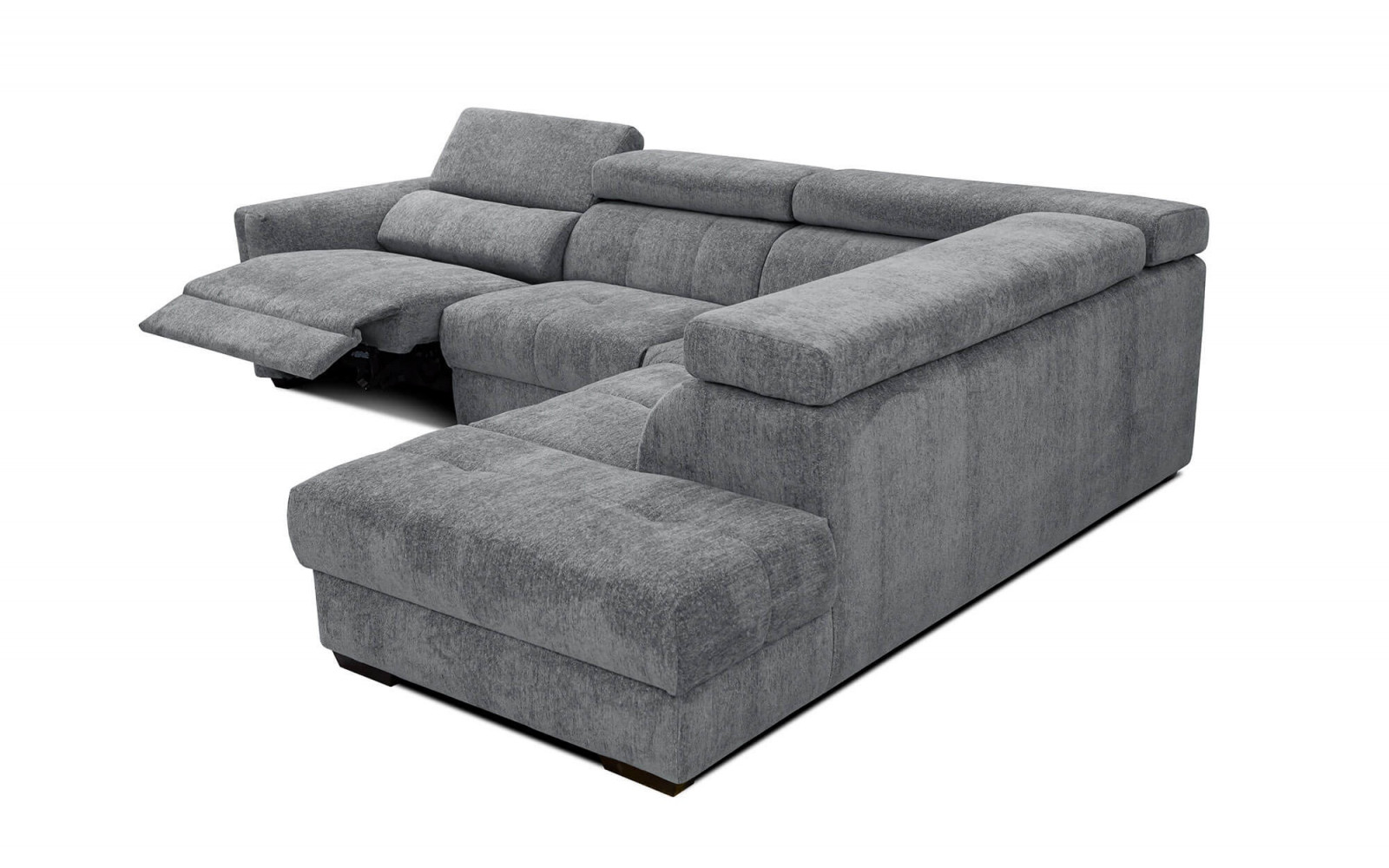 Ecksofa rechts mit Relaxfunktion 5-Sitzer CALVERA