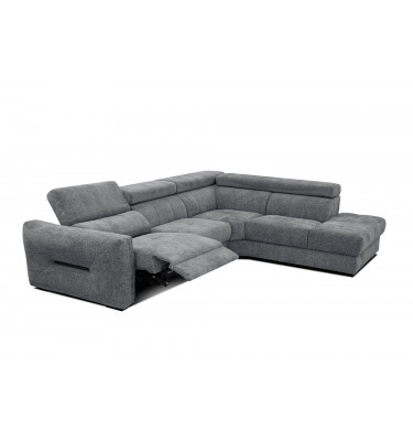 Ecksofa rechts mit Relaxfunktion 5-Sitzer CALVERA