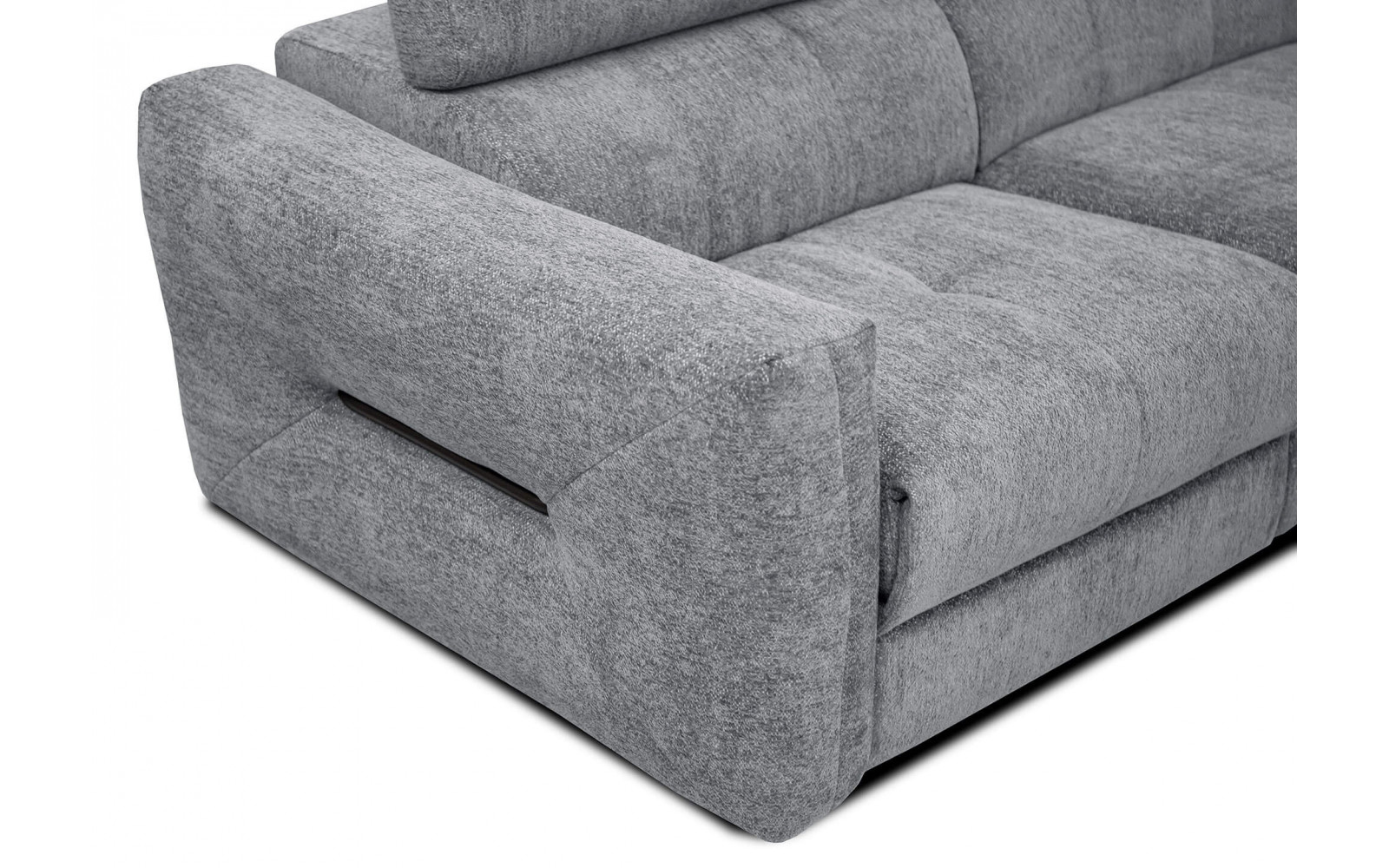 Ecksofa rechts mit Relaxfunktion 5-Sitzer CALVERA