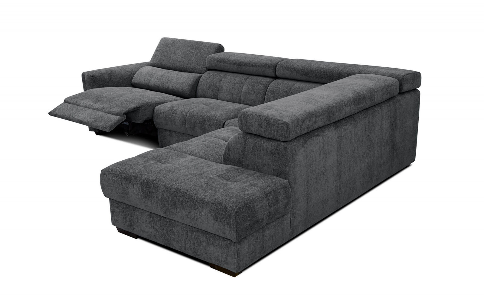 Ecksofa rechts mit Relaxfunktion 5-Sitzer CALVERA