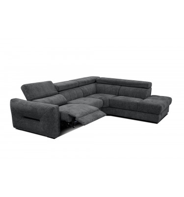 Ecksofa rechts mit Relaxfunktion 5-Sitzer CALVERA