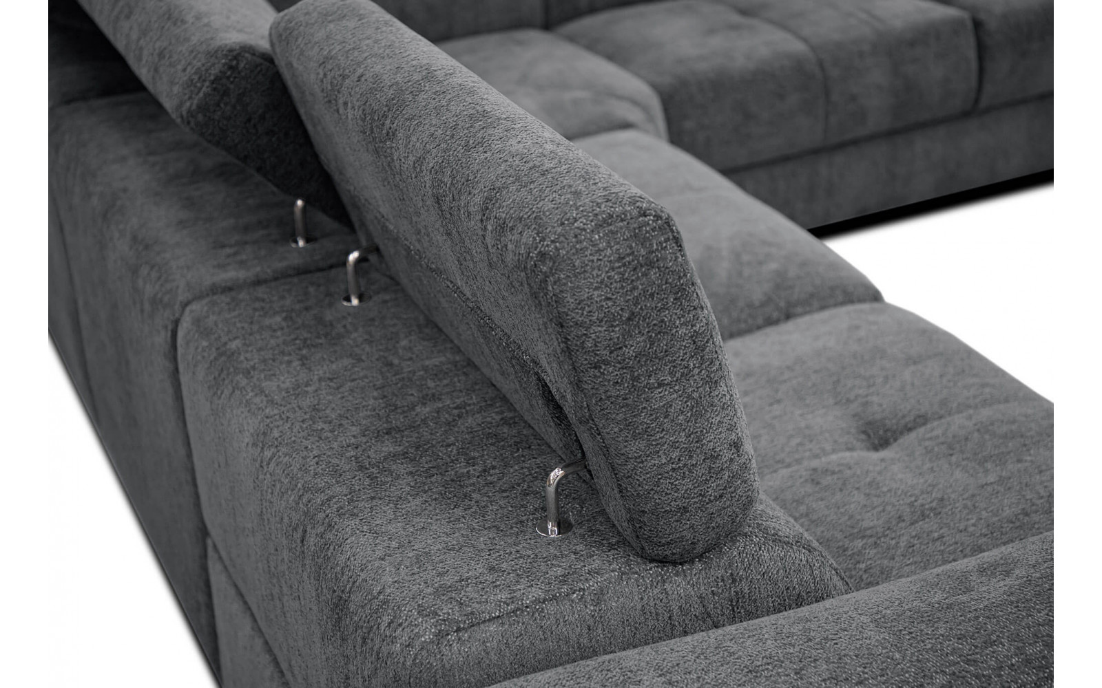 Ecksofa rechts mit Relaxfunktion 5-Sitzer CALVERA