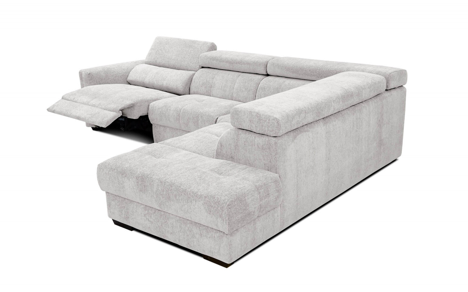 Ecksofa rechts mit Relaxfunktion 5-Sitzer CALVERA