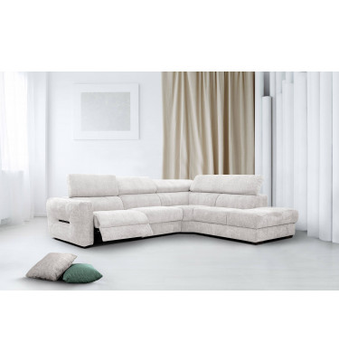 Ecksofa rechts mit Relaxfunktion 5-Sitzer CALVERA