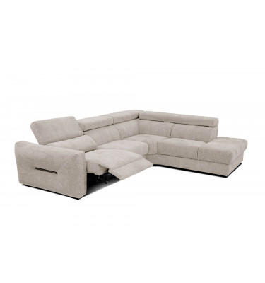 Ecksofa rechts mit Relaxfunktion 5-Sitzer CALVERA