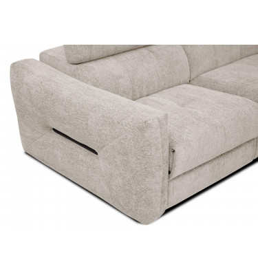 Ecksofa rechts mit Relaxfunktion 5-Sitzer CALVERA