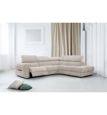 Ecksofa rechts mit Relaxfunktion 5-Sitzer CALVERA