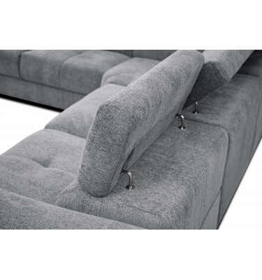 Ecksofa 5-Sitzer links Calvera | Mit Relaxfunktion kaufen | Wozimo