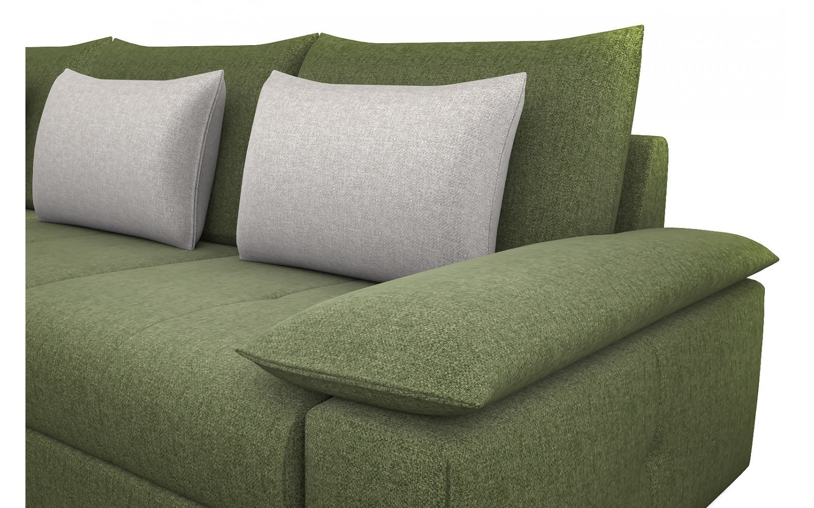 Ecksofa links 5-Sitzer QUAZI