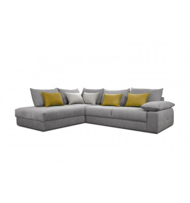 Ecksofa links 5-Sitzer QUAZI