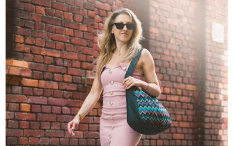 Buntes Stofftragetasche DIANE