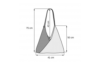 Buntes Stofftragetasche JADE