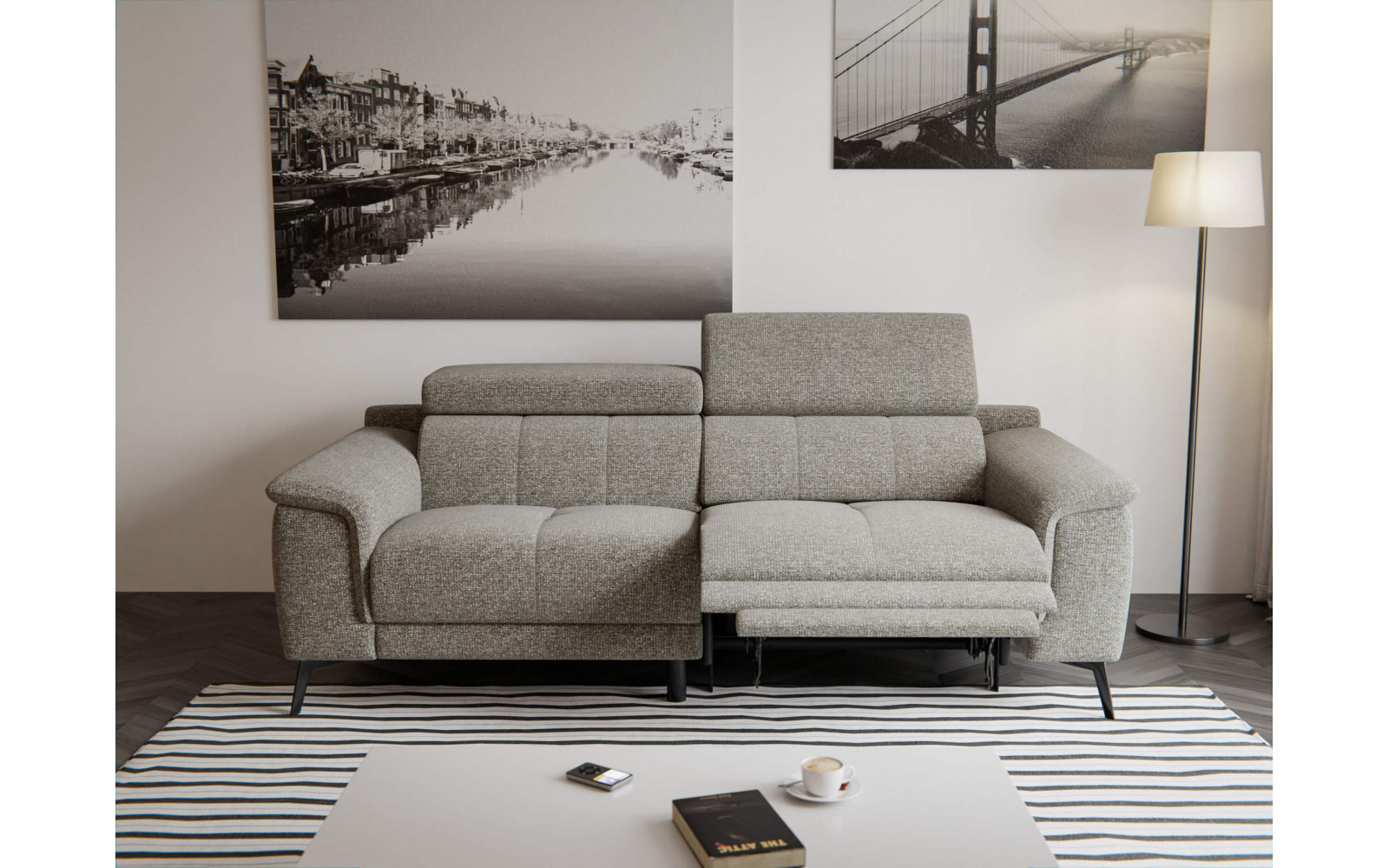 3-Sitzer Sofa mit Relaxfunktion rechts | Modell Fiero kaufen | Wozimo