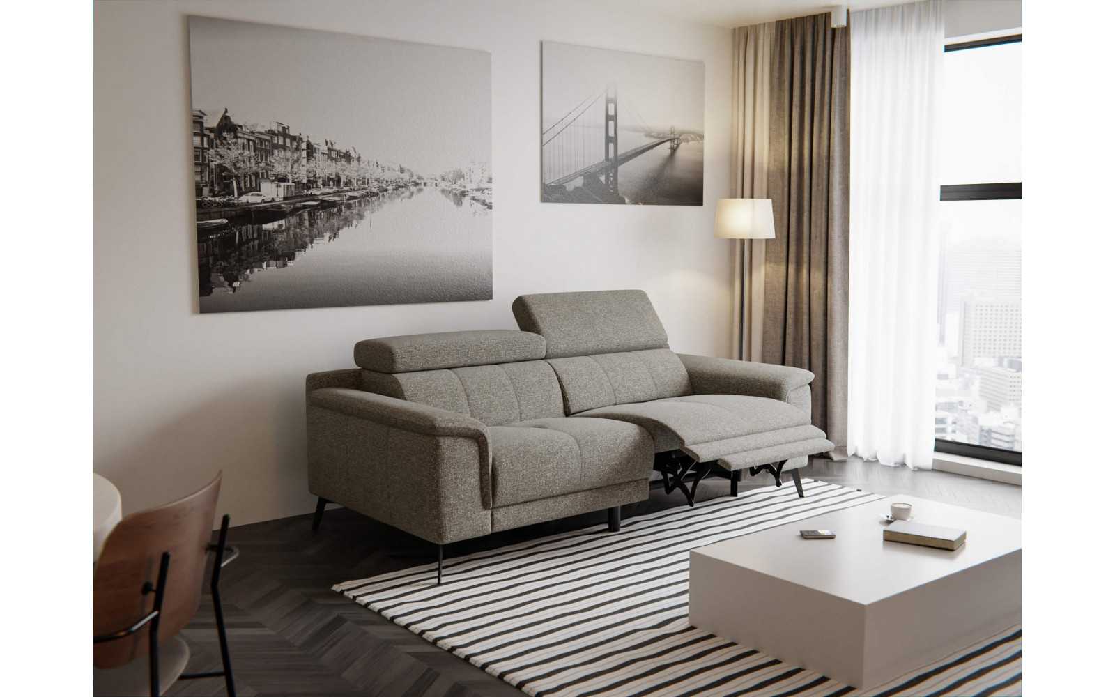 3-Sitzer Sofa mit Relaxfunktion rechts | Modell Fiero kaufen | Wozimo