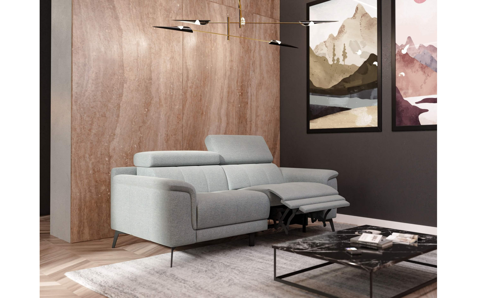 3-Sitzer Sofa mit Relaxfunktion rechts | Modell Fiero kaufen | Wozimo