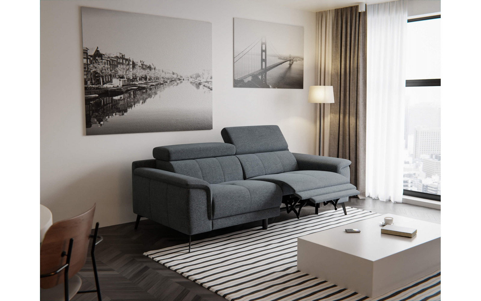 3-Sitzer Sofa mit Relaxfunktion rechts | Modell Fiero kaufen | Wozimo