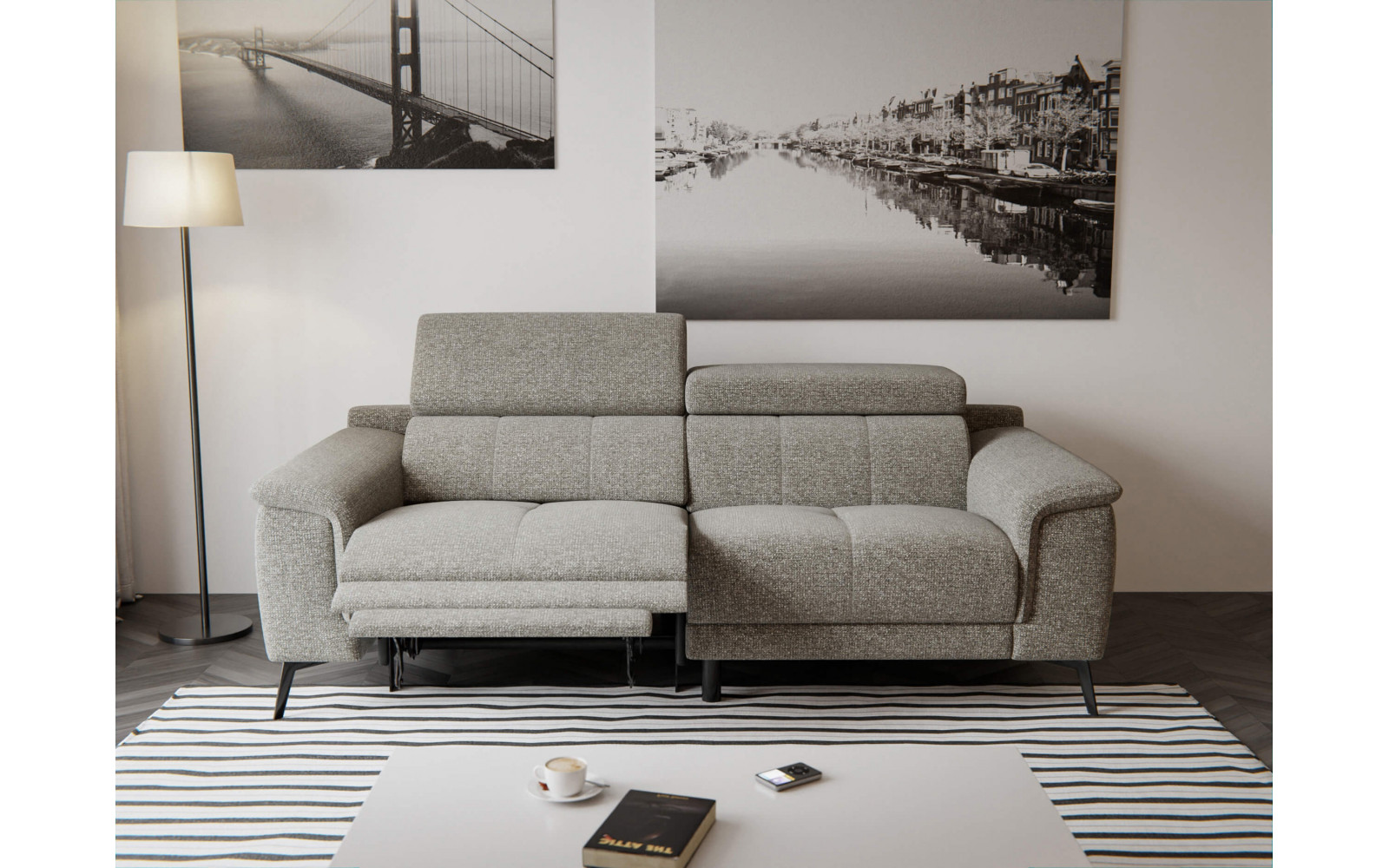 3-Sitzer Sofa mit Relaxfunktion links | Modell Fiero kaufen