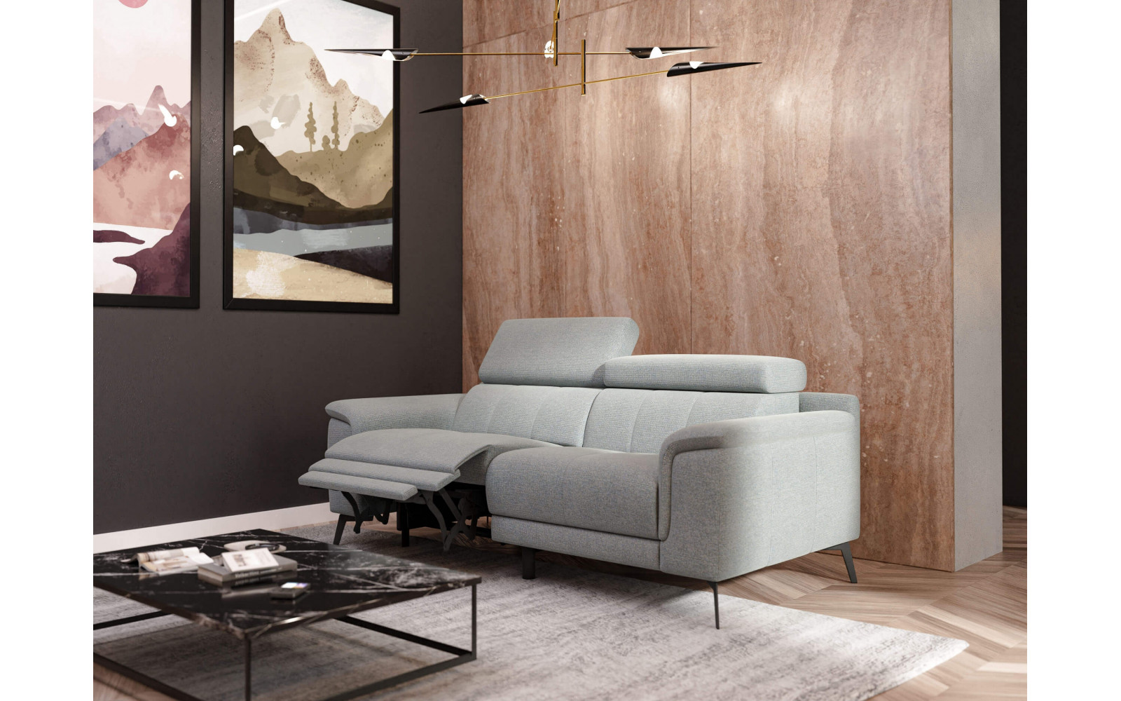 3-Sitzer Sofa mit Relaxfunktion links | Modell Fiero kaufen