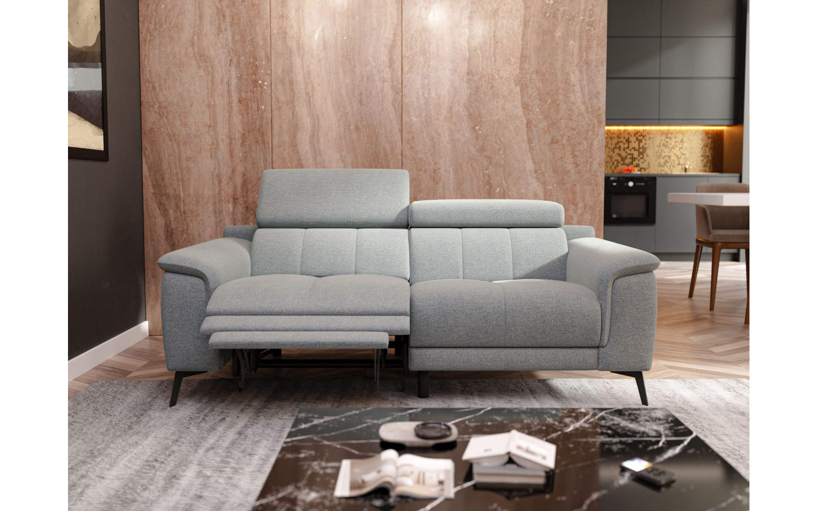 3-Sitzer Sofa mit Relaxfunktion links | Modell Fiero kaufen
